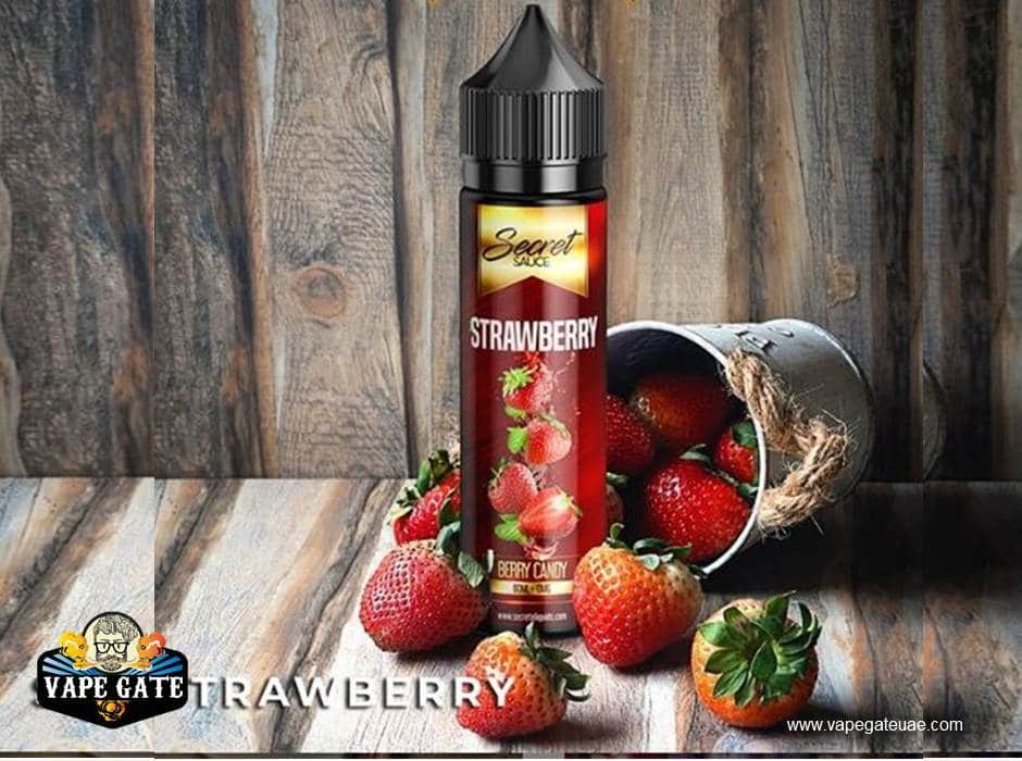 Strawberry 60ml Eliquid - Secret Sauce