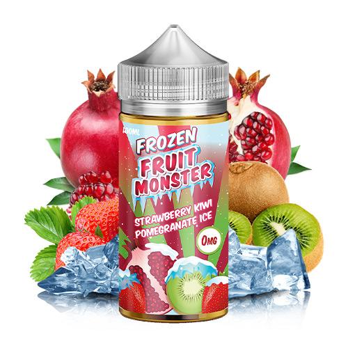 Strawberry Kiwi Pomegranate Ice - Jam Monster - Frozen Fruit Monster