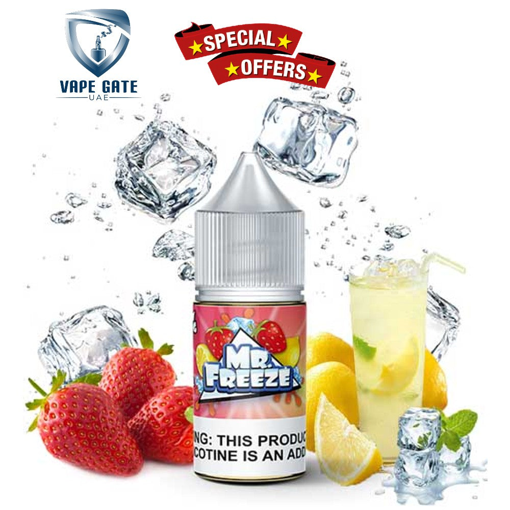 Strawberry Lemonade Frost 30 ml SaltNic - by Mr. Freeze