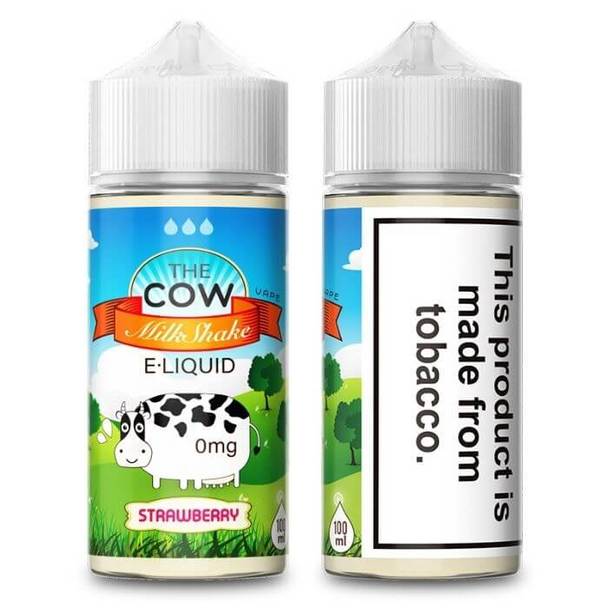 Strawberry Milkshake by The Cow EJuice -100ml