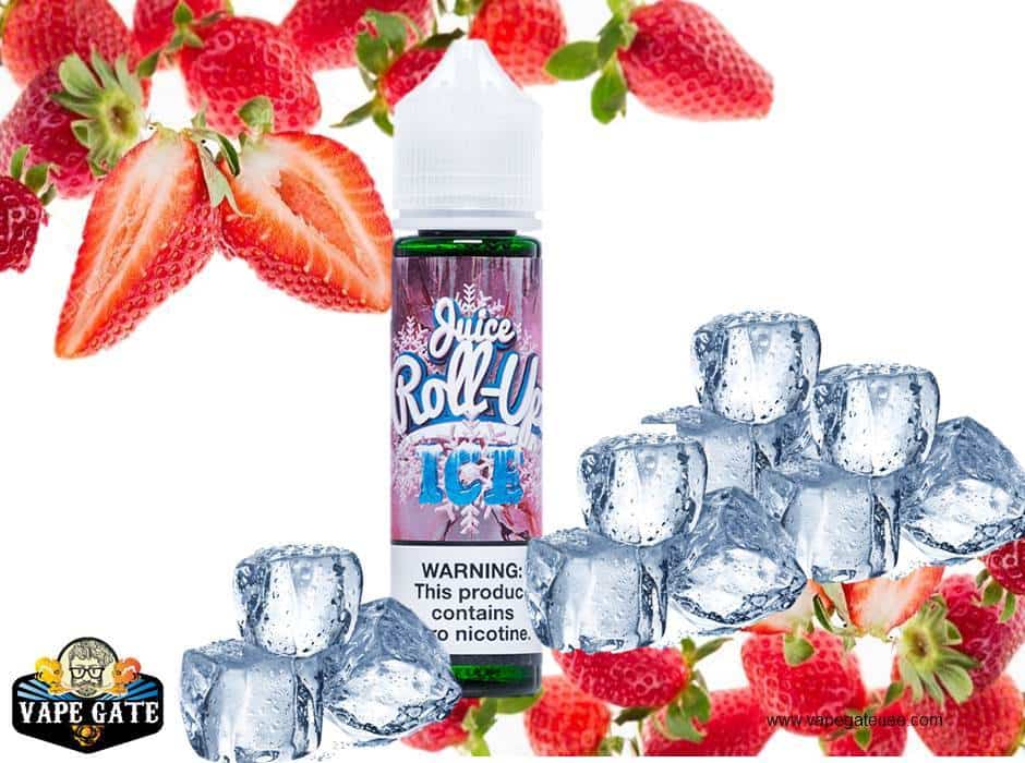 Strawberry Ice 60ml E Liquid by Juice Roll Upz