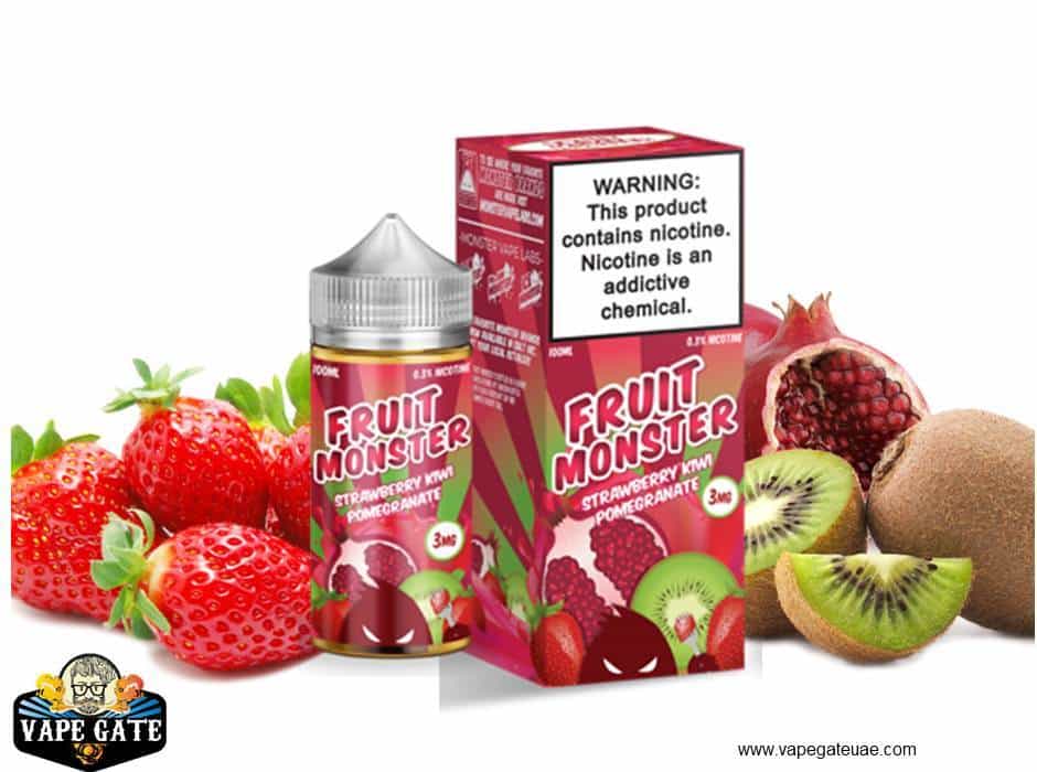 Strawberry Kiwi Pomegranate - Jam Monster - Fruit Monster