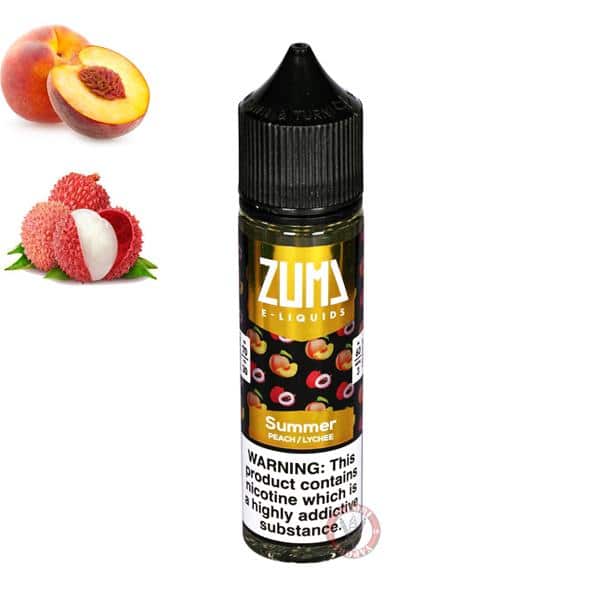 Zuma Summer Peach/Lychee 60ml E liquid
