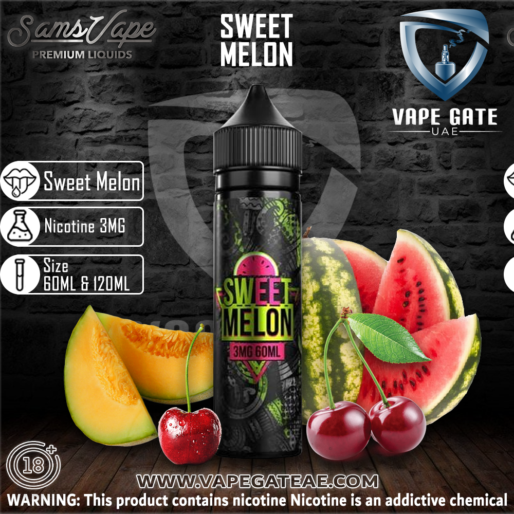 Sweet Melon E Liquid by Sam Vapes