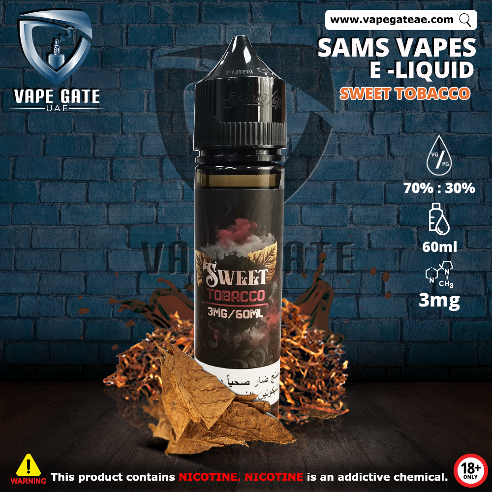 Sweet Tobacco E-Liquid By Sams Vape