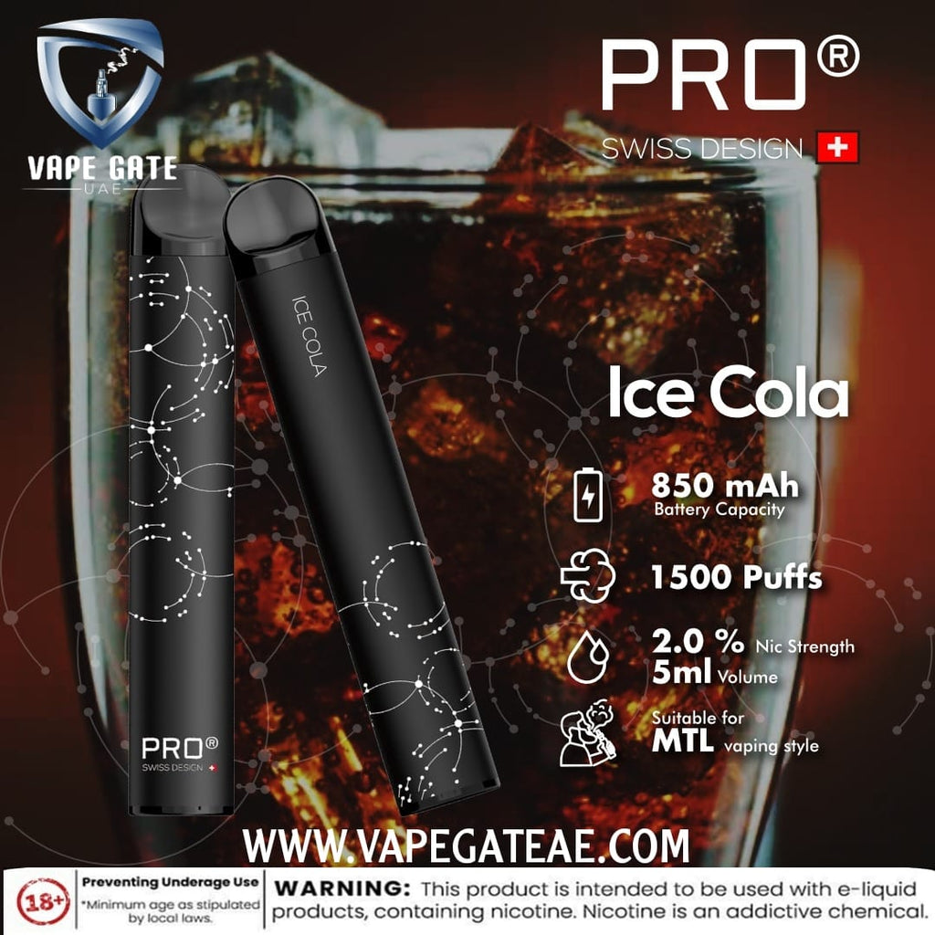 SWISS PRO Disposable Pod System 1500 Puffs