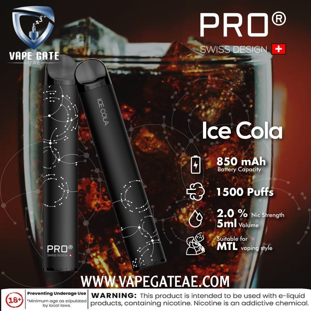 SWISS PRO Disposable Pod System 1500 Puffs
