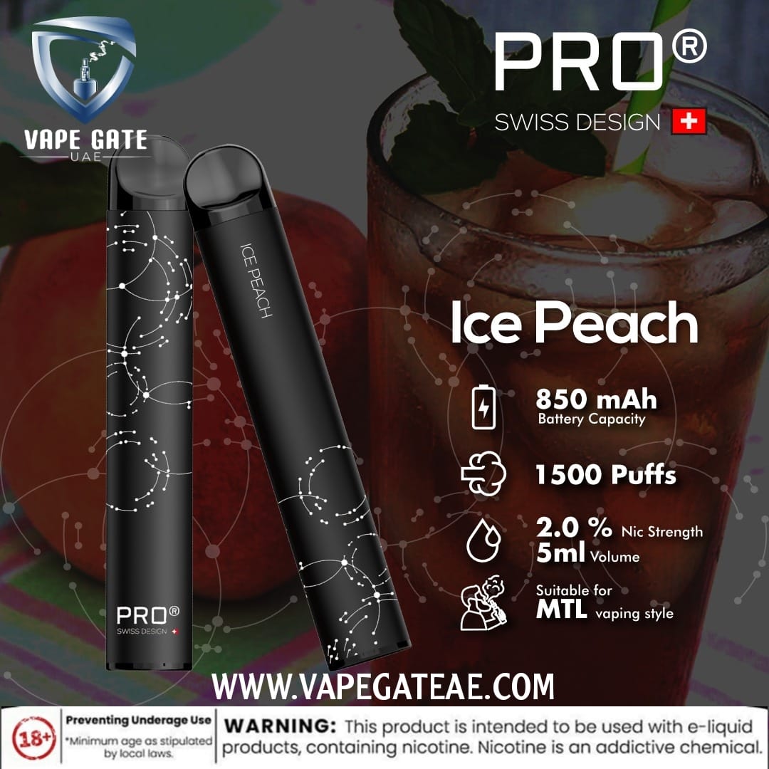 SWISS PRO Disposable Pod System 1500 Puffs