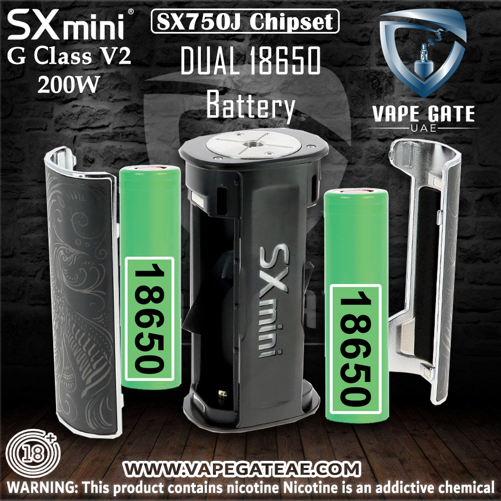 SXMINI G2 ABS BATTERY DOOR 200W BOX MOD