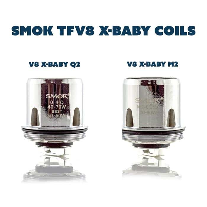 SMOK TFV8 X-BABY REPLACEMENT COILS - 3pcs/pack