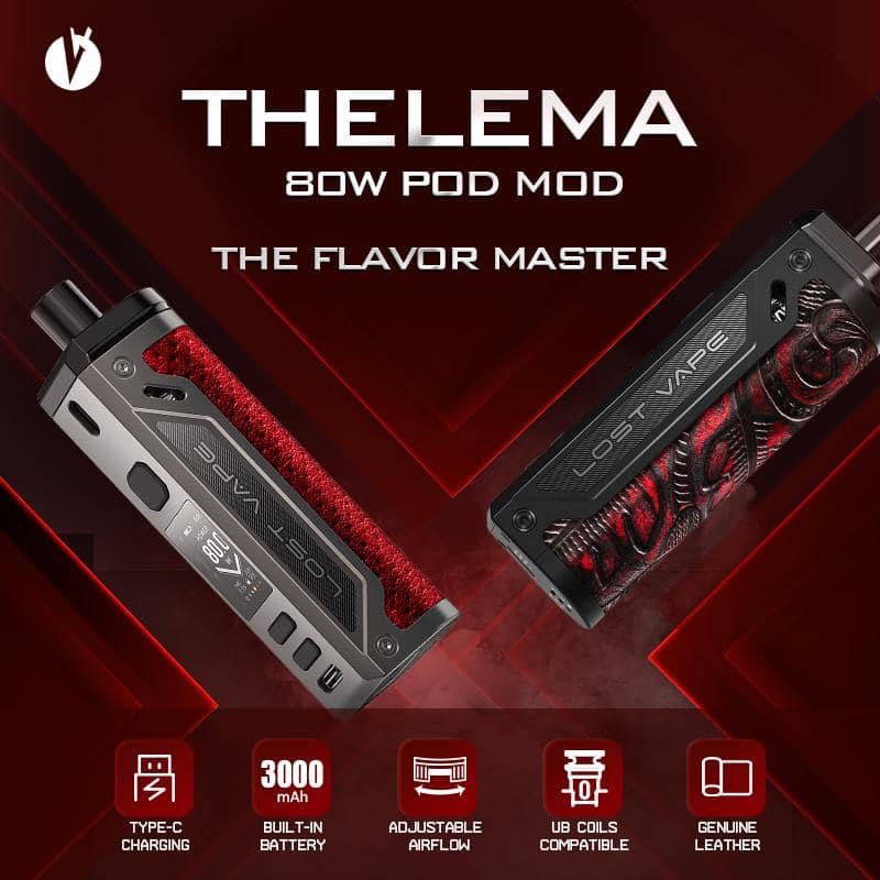 Thelema 80W Pod Mod Kit - by Lost Vape
