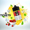 Strawberry E liquid by Tickets Brew Co