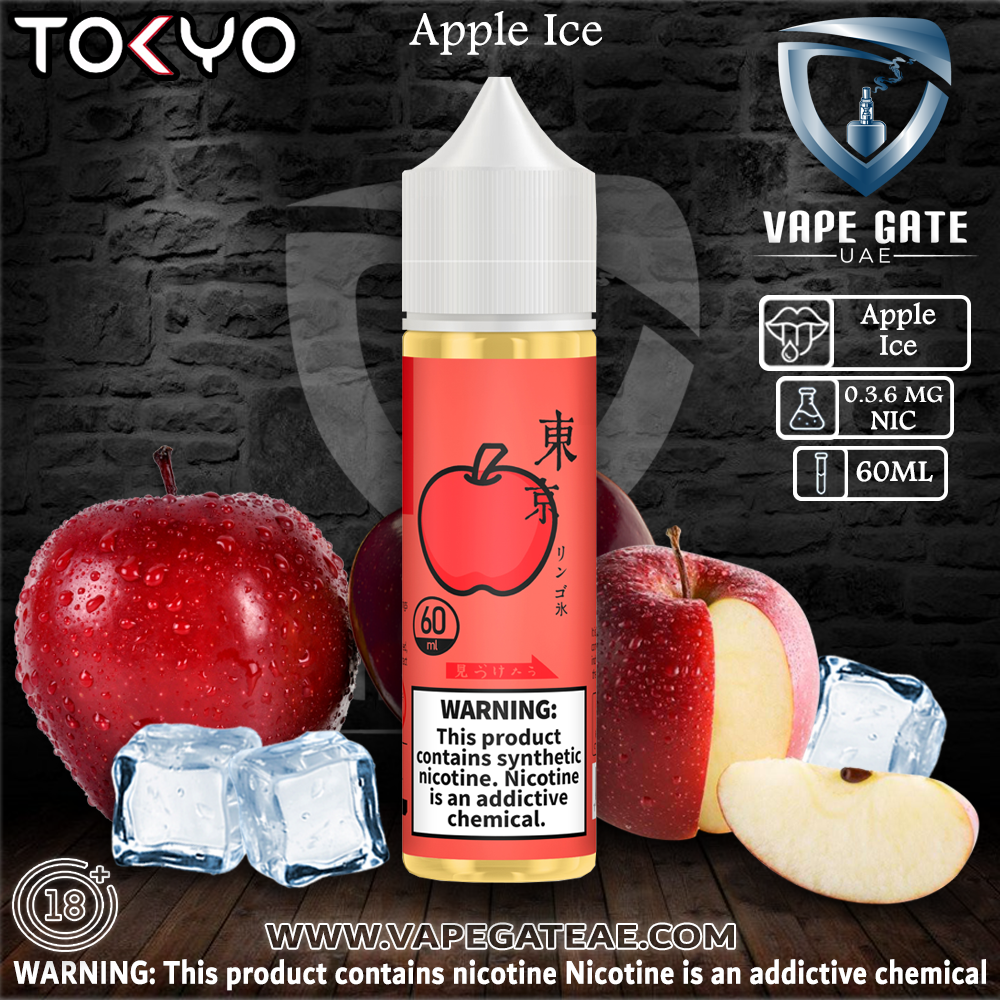 Tokyo Ejuice Iced Apple E Liquid 60ml
