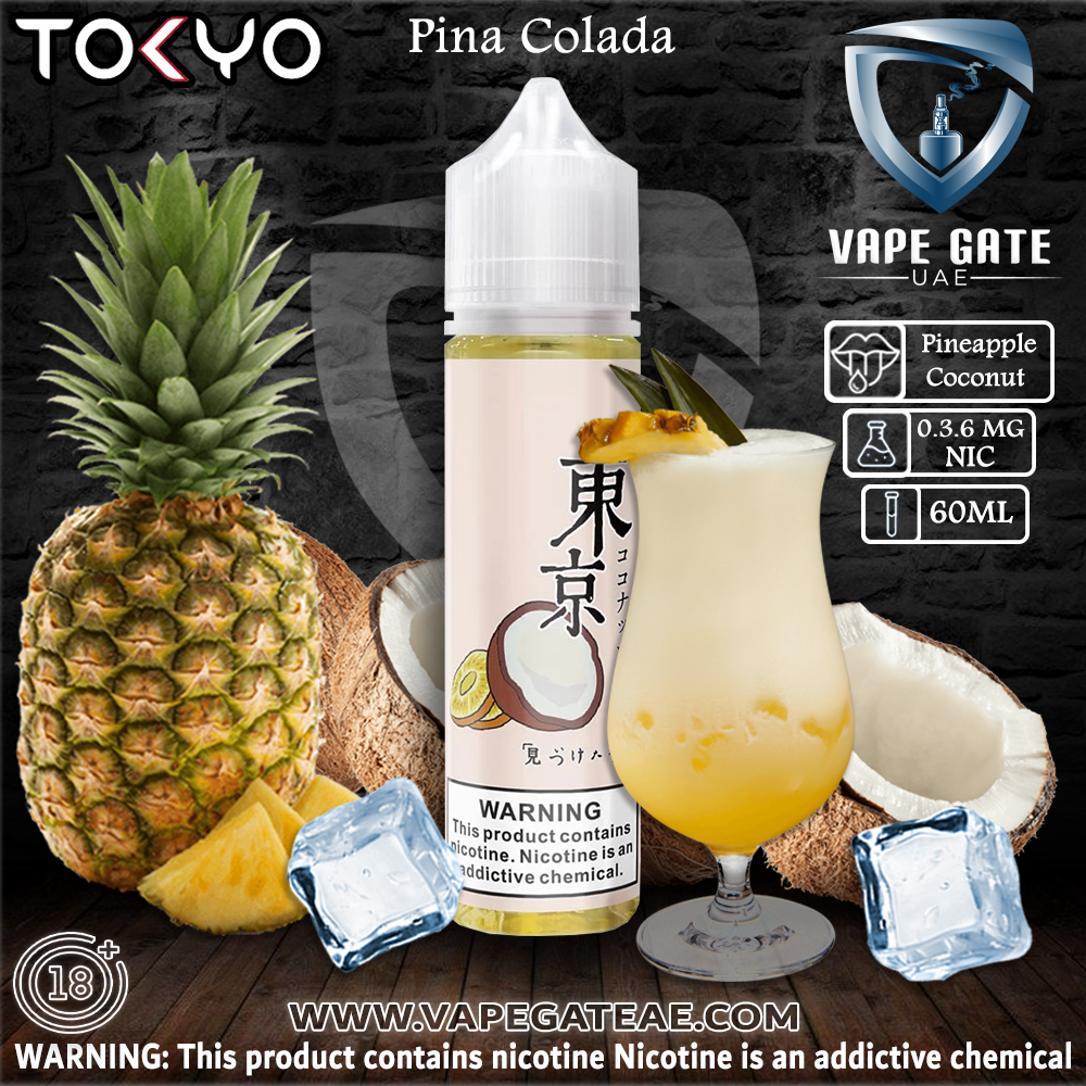 TOKYO Iced Pina Colada E Liquid