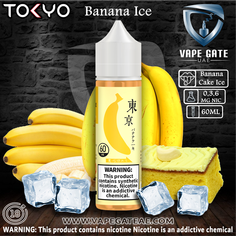TOKYO Iced Banana E Liquid