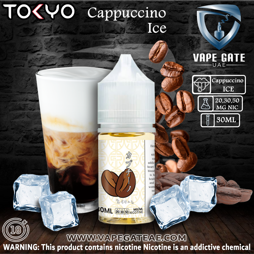 Tokyo E juice Iced Cappuccino Saltnic 30ml