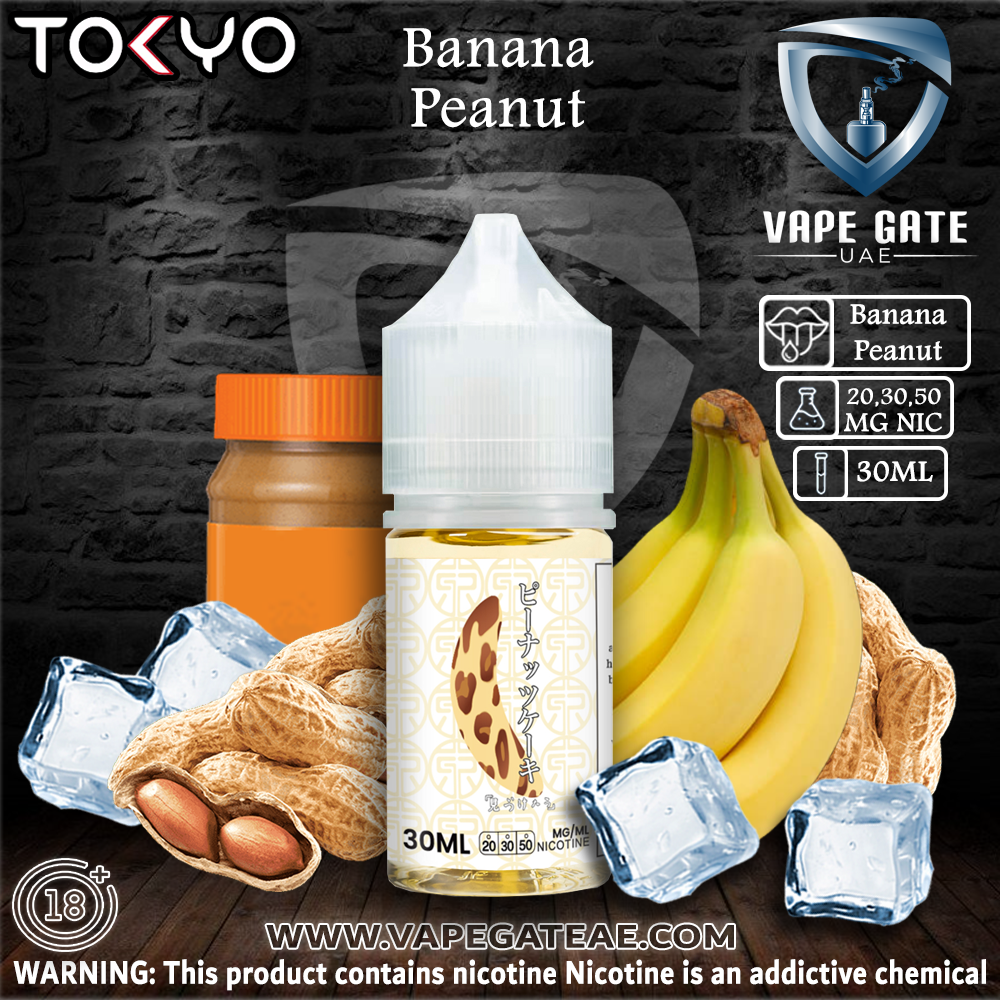 Tokyo Banana Peanut Saltnic 30ml