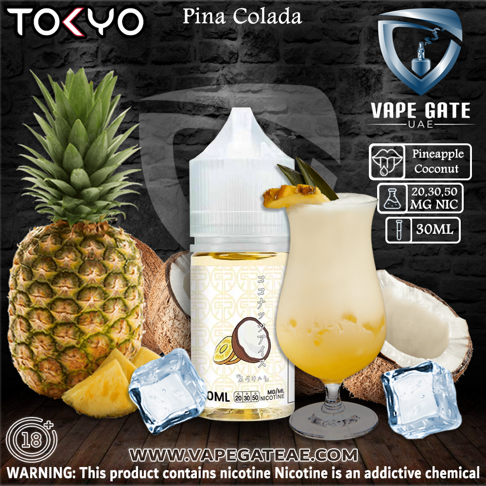 Tokyo Iced Pina Colada Saltnic 30ml