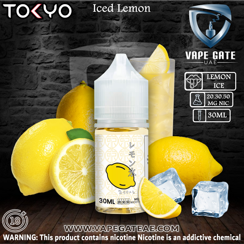 Tokyo E Juice Iced Lemon Saltnic 30ml