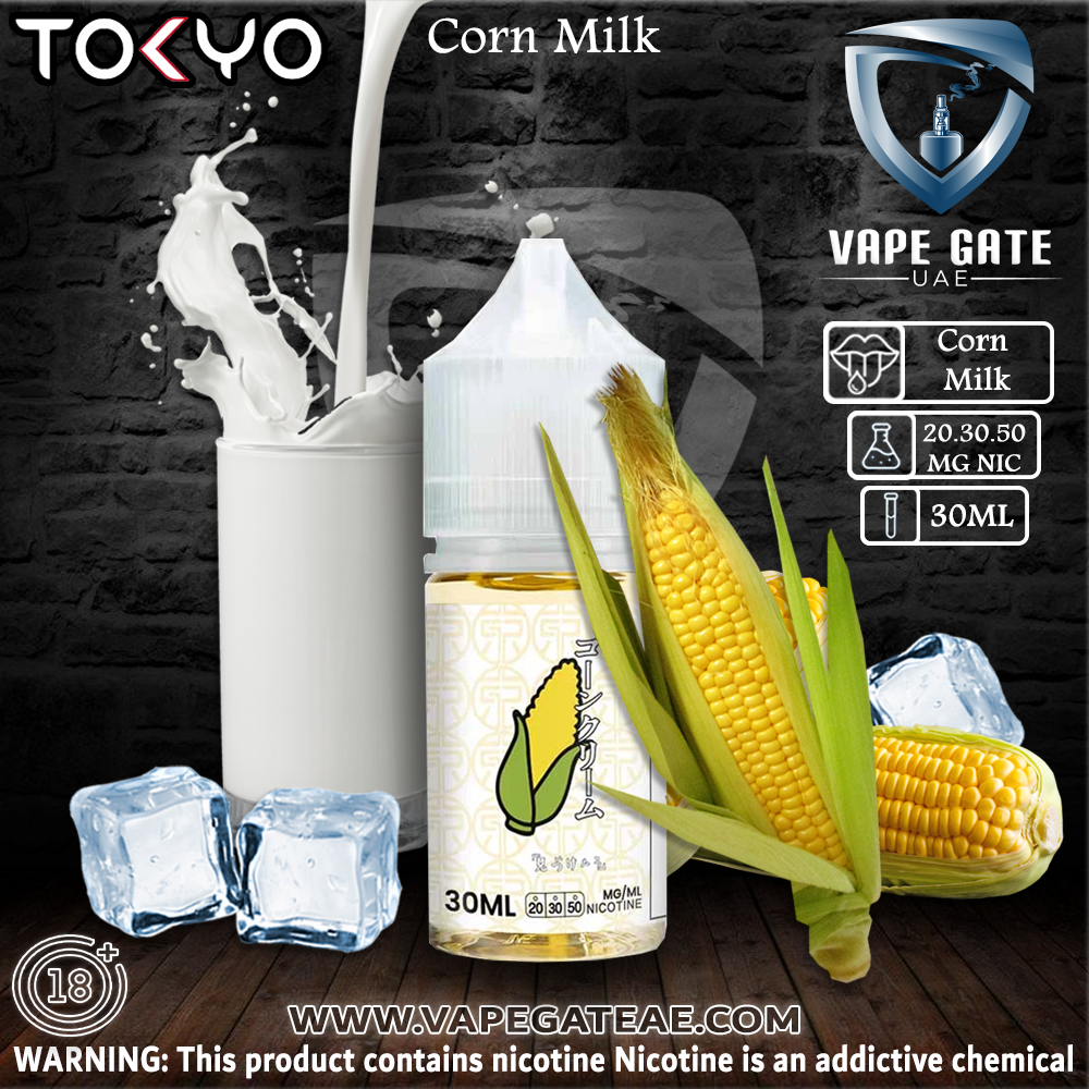Tokyo E juice Corn Milk Saltnic 30ml