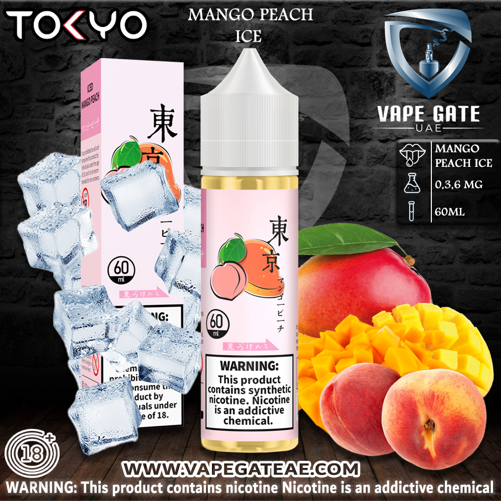 Tokyo Iced Mango Peach E Liquid