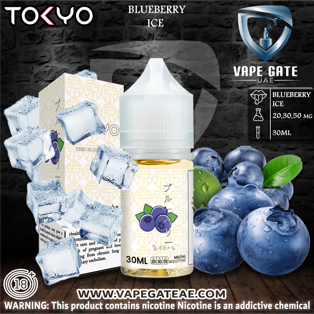 Tokyo E Juice Ice Blueberry Saltnic 30ml