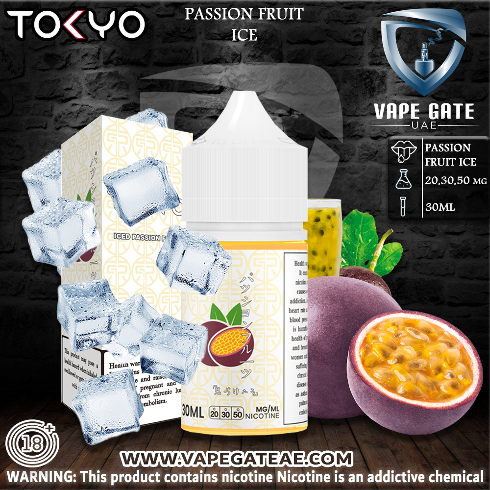 Tokyo Iced Passion Fruit Saltnic 30ml