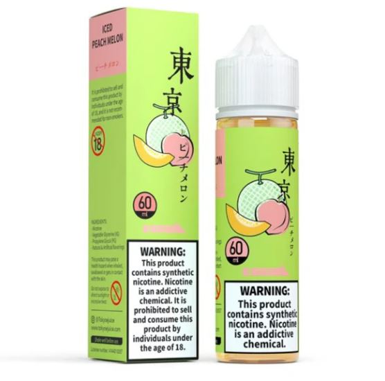 Tokyo Iced Peach Melon E Liquid
