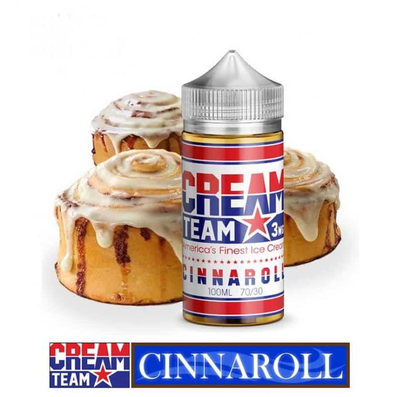 Cinnaroll Cream E liquid by Jam Monster