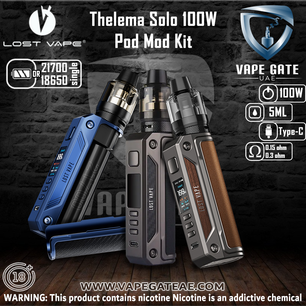 Thelema Solo 100W Pod Mod Kit - by Lost Vape