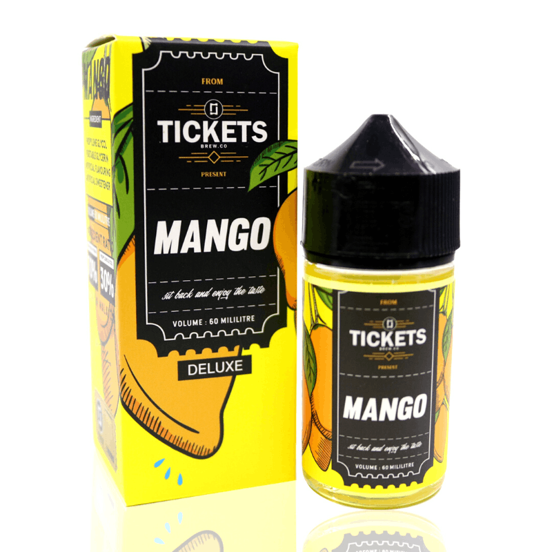 Mango E juice by Tickets Brew Co
