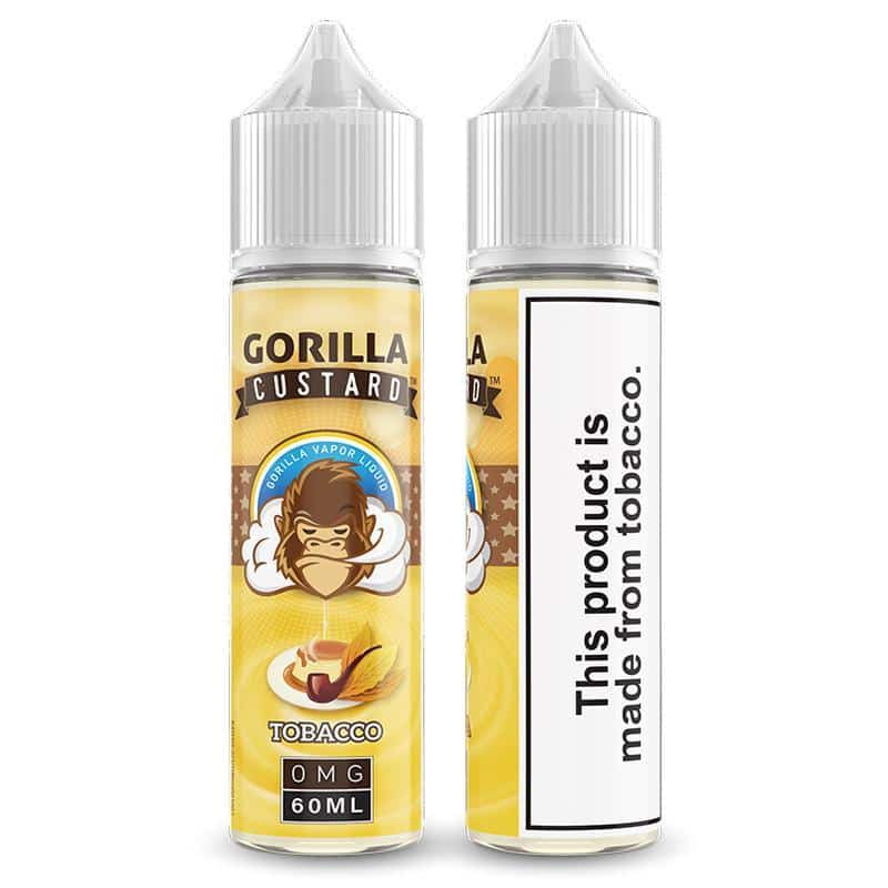 Gorilla Custard Tobacco E Liquid by E&B Flavor
