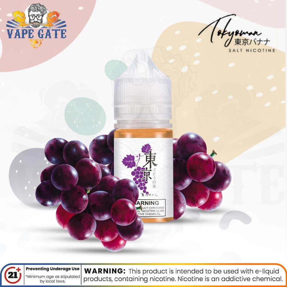 Tokyo E Juice Iced Grape Saltnic 30ml