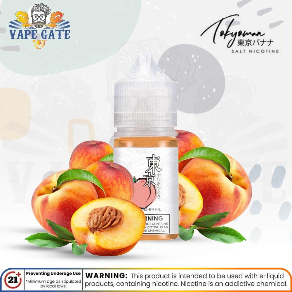 Tokyo E juice Iced Peach Saltnic 30ml