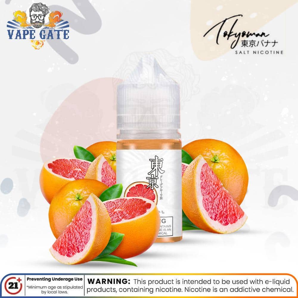 Tokyo E juice Iced Grapefruit Saltnic 30ml