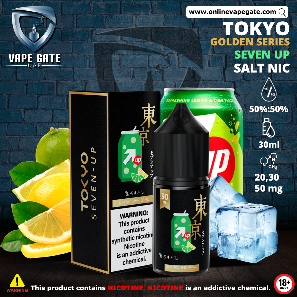 Tokyo Golden Series Seven Up Saltnic 30ml