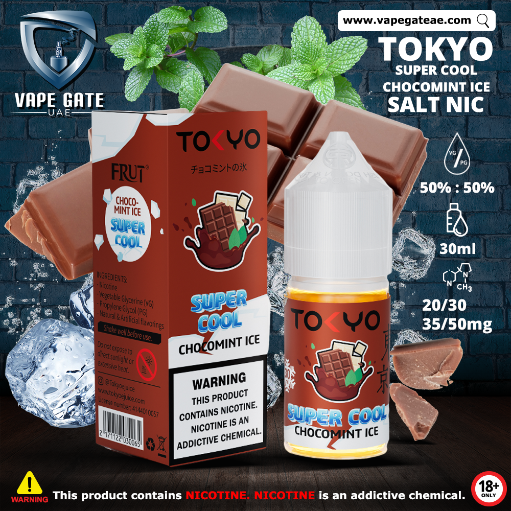 Tokyo Super Cool Chocomint Ice Saltnic 30ml