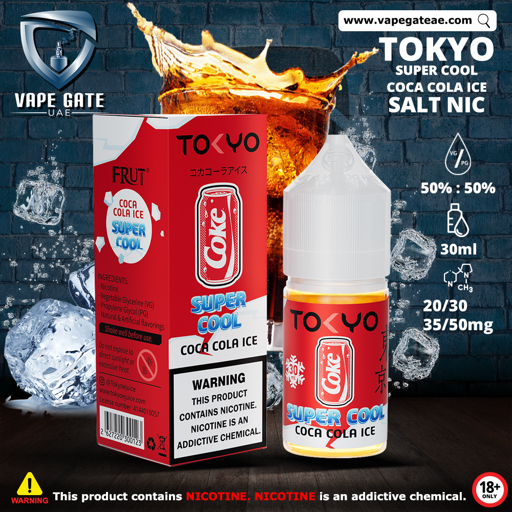 Tokyo Super Cool Coca Cola Ice Saltnic 30ml