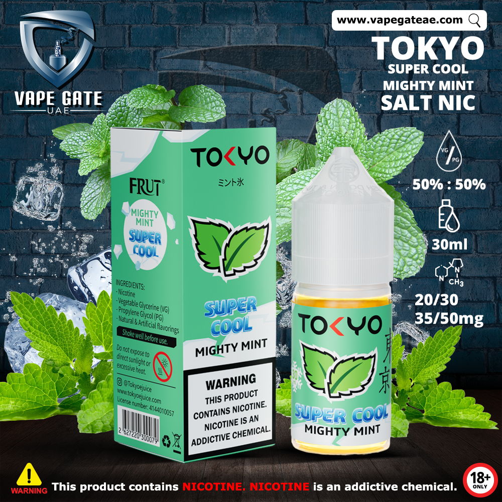 Tokyo Super Cool Mighty Mint Saltnic 30ml