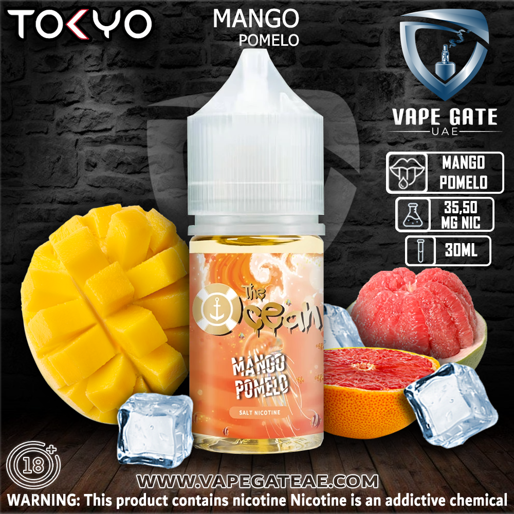 Tokyo The Ocean Mango Pomelo Saltnic 30ml