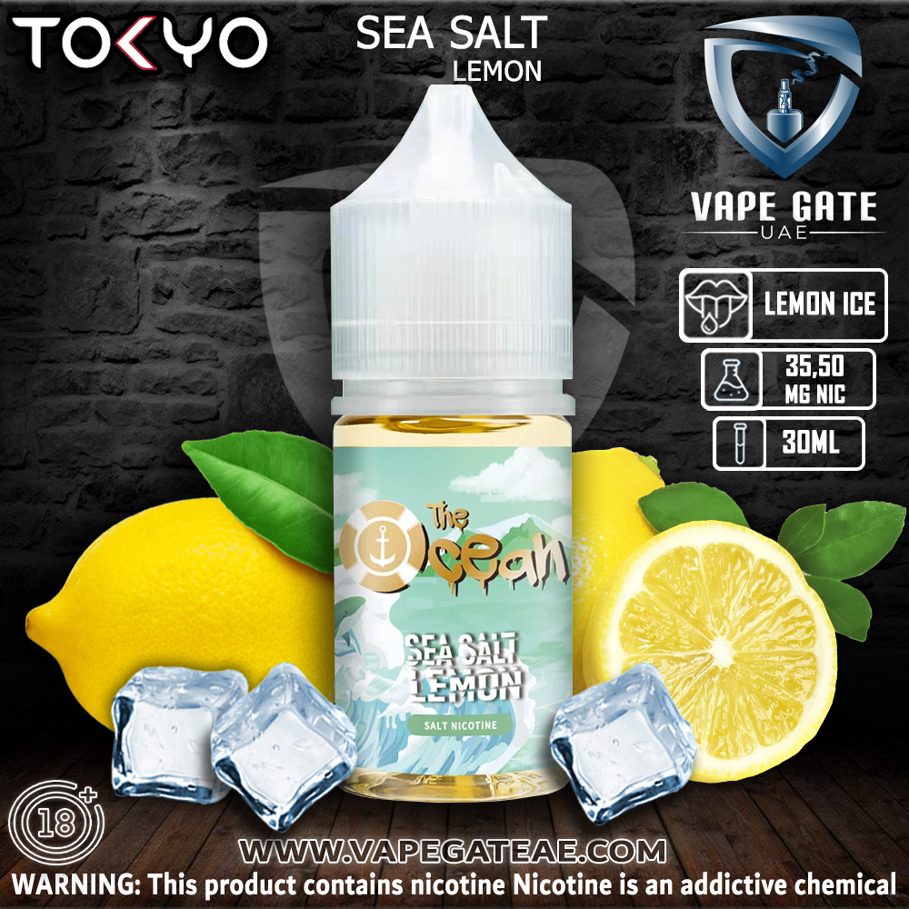 Tokyo The Ocean Sea Salt Lemon Saltnic 30ml