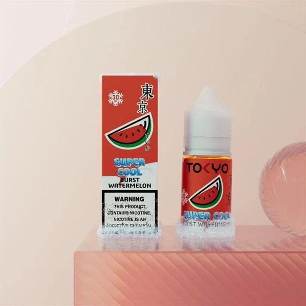 Tokyo Super Cool Burst Watermelon Saltnic 30ml