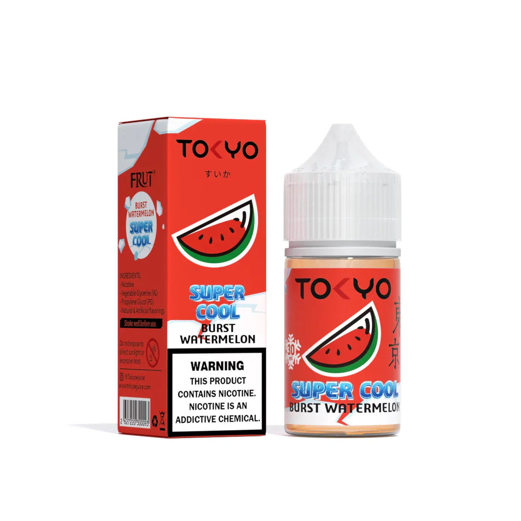 Tokyo Super Cool Burst Watermelon Saltnic 30ml
