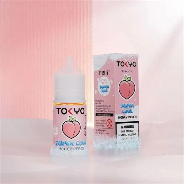 Tokyo Super Cool Honey Peach Saltnic 30ml