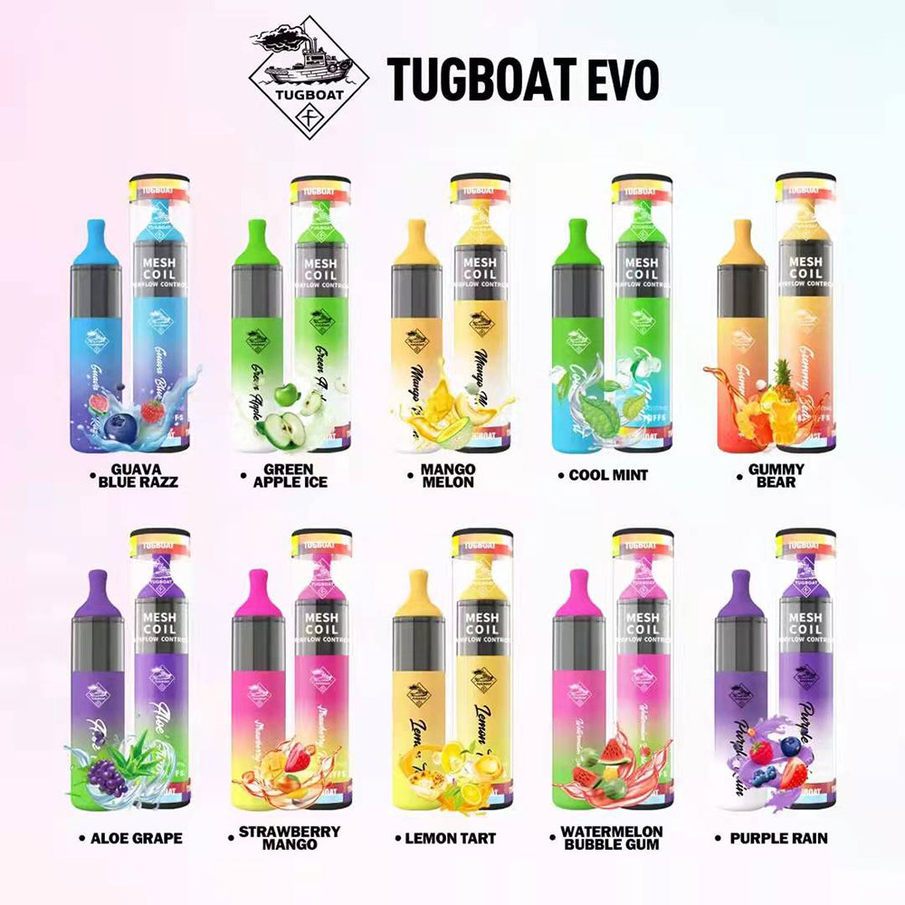 Tugboat EVO Disposable Vape 4500 Puffs