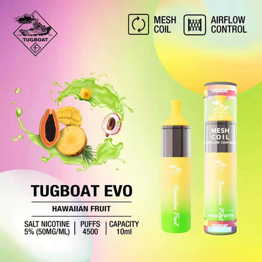 Tugboat Evo Hawaiian Fruit 4500 Puffs
