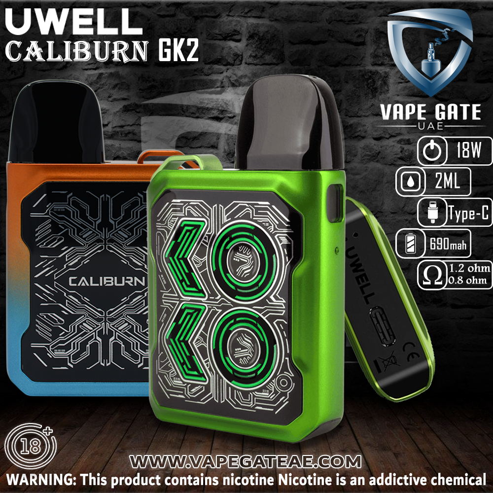 UWELL CALIBURN GK2 POD SYSTEM KIT 690MAH