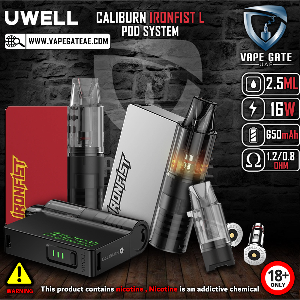 UWELL CALIBURN IRONFIST L POD SYSTEM 690mah