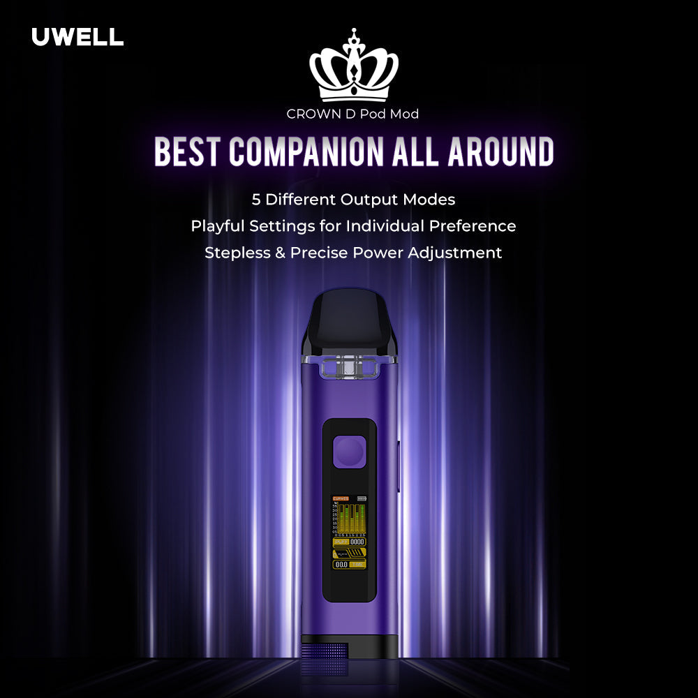 UWELL CROWN D VAPE POD MOD KIT 1100MAH