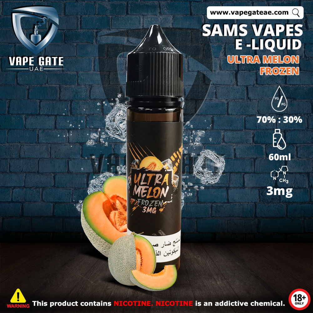 Ultra Melon Frozen E-Liquid By Sams Vape